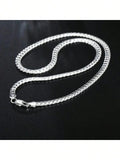 20" Sterling Silver Necklace Chain - 1.2mm Rope Chain for Pendants, DIY Jewelry Making, Wedding & Engagement Gifts